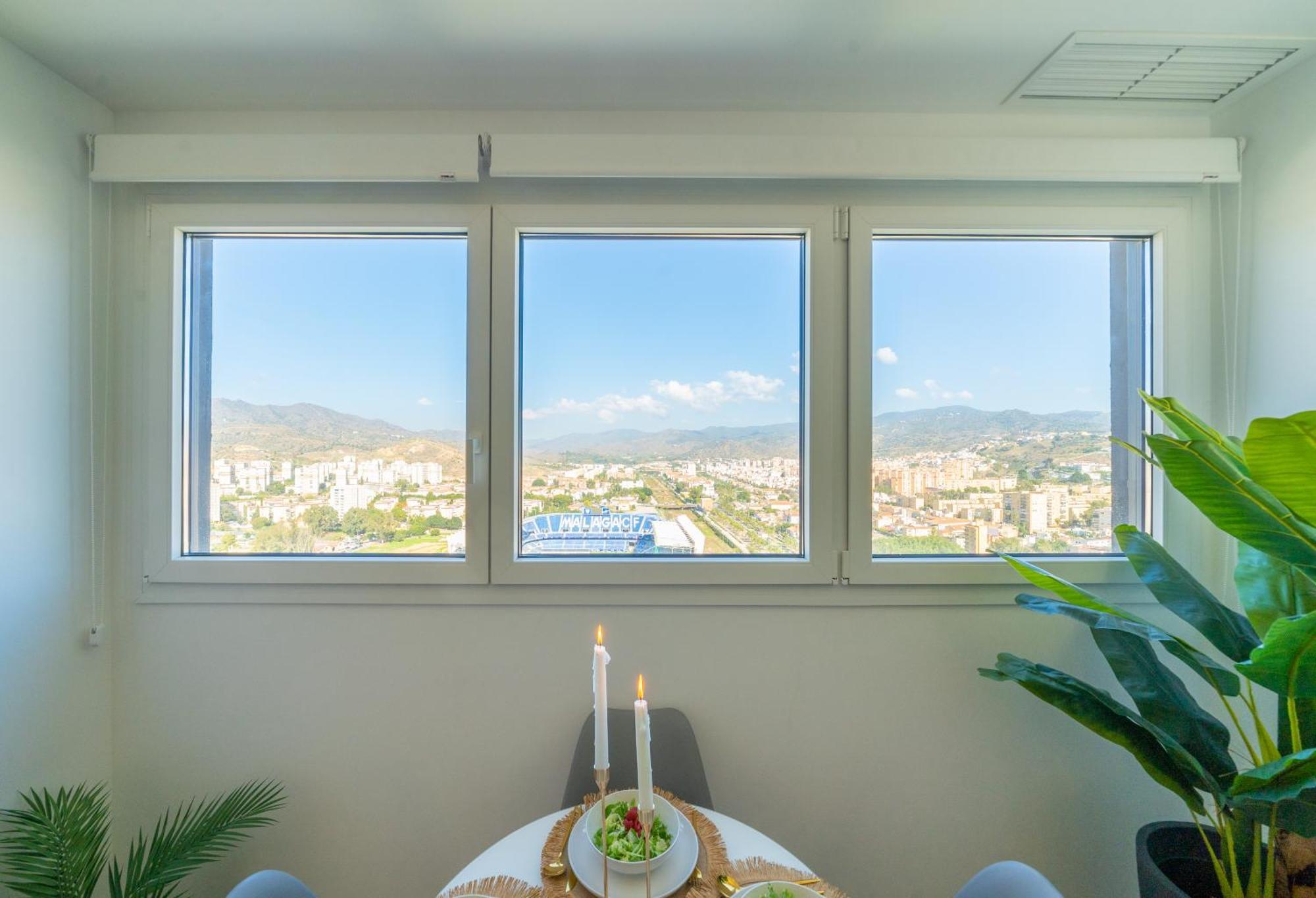 Xpce Urban 4 Malaga Skyline - Free Parking 아파트 외부 사진