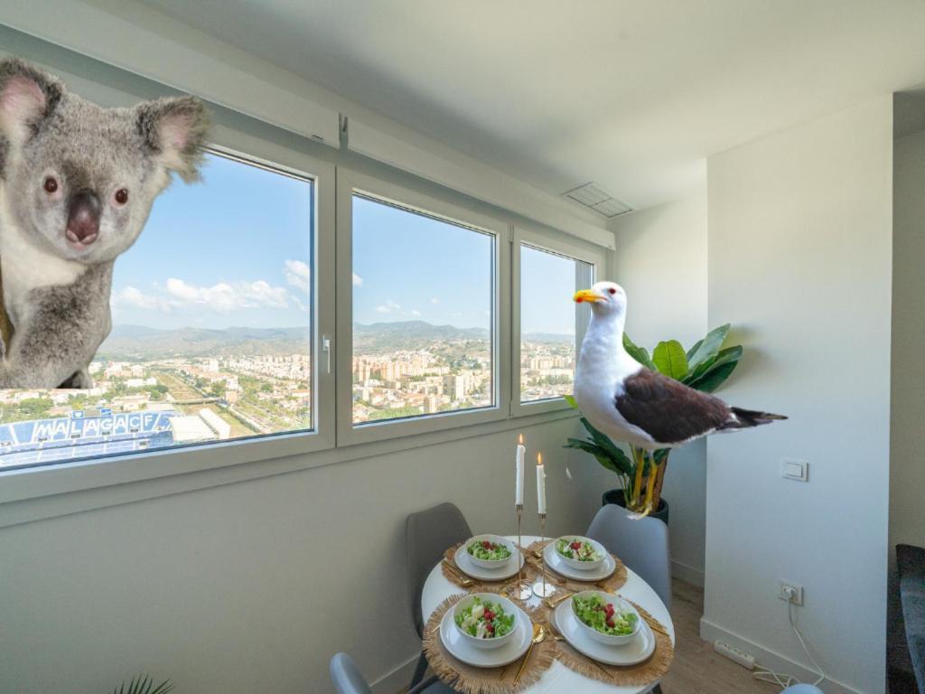 Xpce Urban 4 Malaga Skyline - Free Parking 아파트 외부 사진